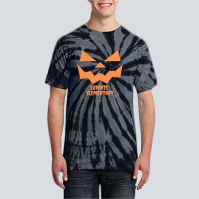 Adult Tie-Dye T-Shirt - Fall - Jacko Lantern Orange  Thumbnail