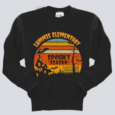 Youth Crewneck - Fall - Haunted House  Thumbnail