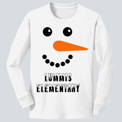 Youth Long Sleeve Shirt - Winter  - Snowman  Thumbnail