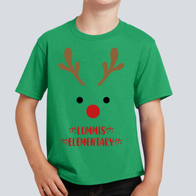 Youth T-Shirt - Winter - Reindeer  Thumbnail