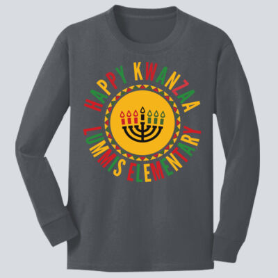 Youth Long Sleeve Shirt - Winter - Kwanzaa  Thumbnail