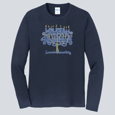 Adult Long Sleeve Shirt - Winter - Hanukkah  Thumbnail