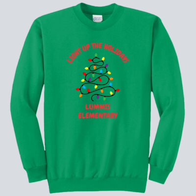 Adult Crewneck - Winter - Light Up Red Thumbnail