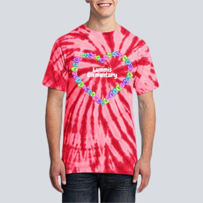 Adult Tie-Dye T-Shirt - Spring - Candy Hearts Thumbnail
