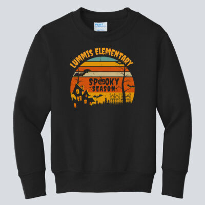 Youth Crewneck - Fall - Haunted House Thumbnail